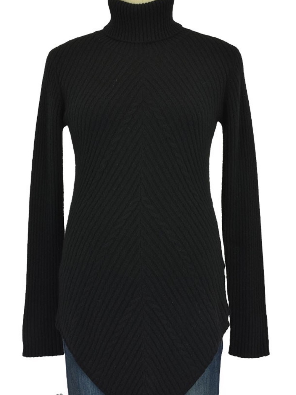 MATERNAL AMERICA Cashmere Turtleneck • S-L